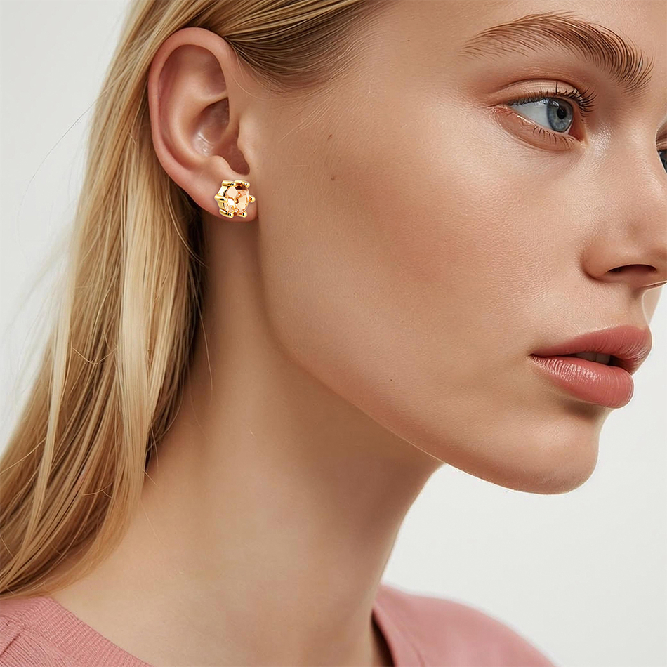 Серьги Dyrberg Kern CRAZE SG PEACH 480074