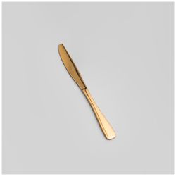 НАБОР СТОЛОВЫХ ПРИБОРОВ SOLDI AGNESS 16 ПР., СТАЛЬ 18/10, ПВД ПОКРЫТИЕ, ЦВЕТ: ЗОЛОТОЙ