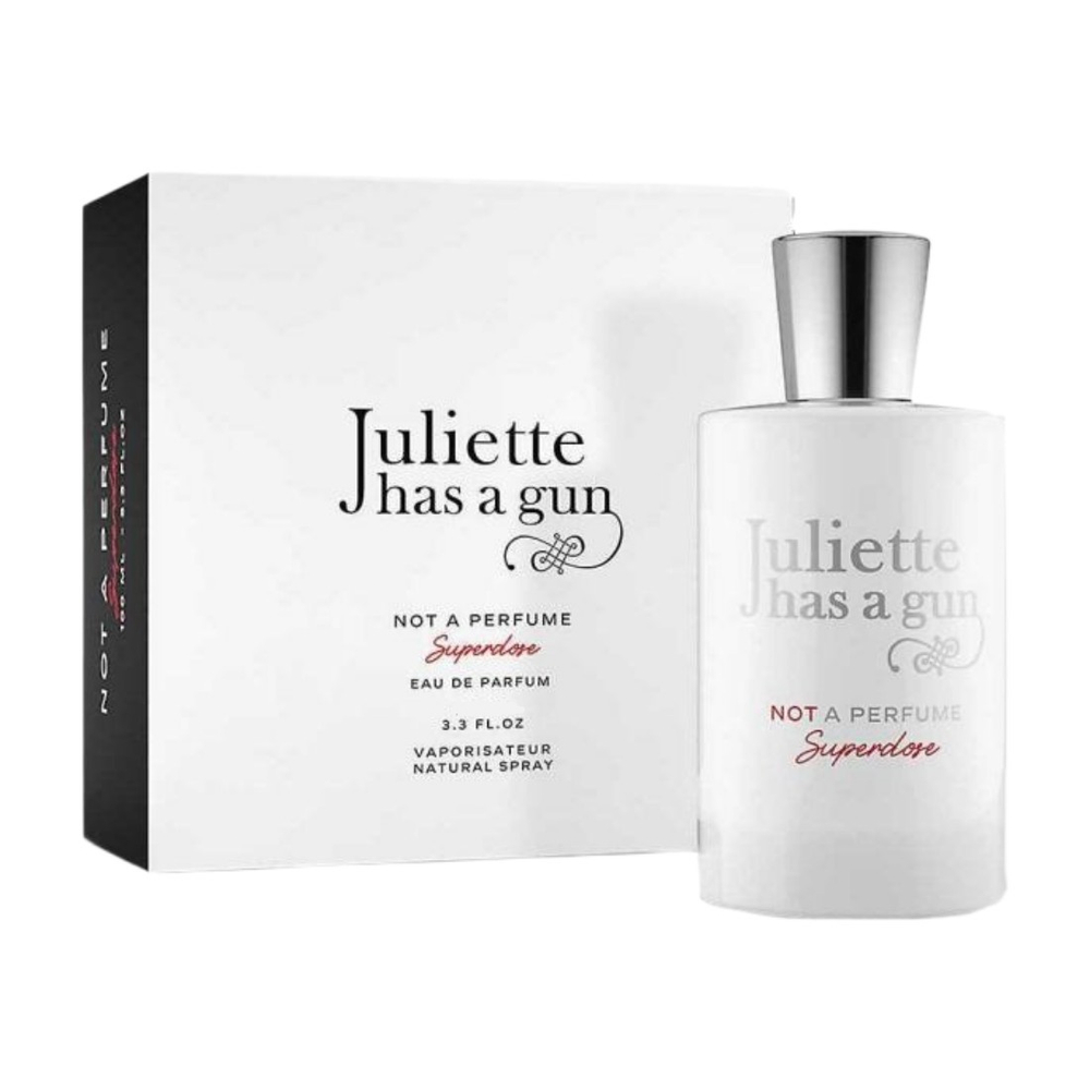 Парфюм JULIETTE HAS A GUN Not a Perfume Superdose edP 50 мл для женщин — минималистичный флакон с чистым и современным ароматом, аналог люксовой парфюмерии.