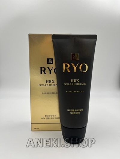 Маска против выпадения волос 200 мл Ryo Ryo HBX Scalp Hairpack