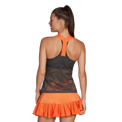 Женский топ теннисный Adidas Y-Tank Primeblue Tank Top Women - серый