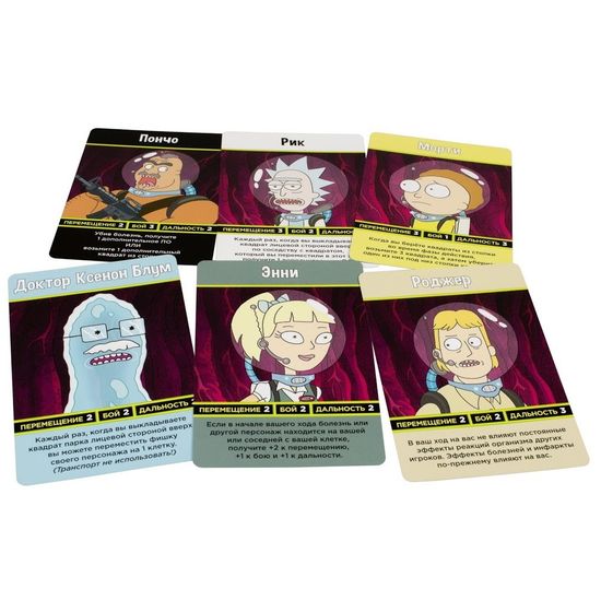 Настольная игра Рик и Морти: Анатомический парк