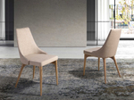 Стул Calidez DC631 /4032 с обивкой из ткани и ножками цвета ореха