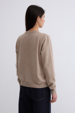 Джемпер Марта из кашемира, шёлка и мериноса