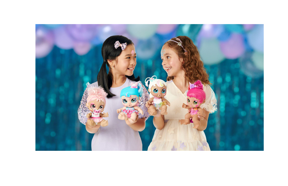 Кукла-пупс Kindi Kids Magic Baby Sister Mini Mello Unicorn (2023)