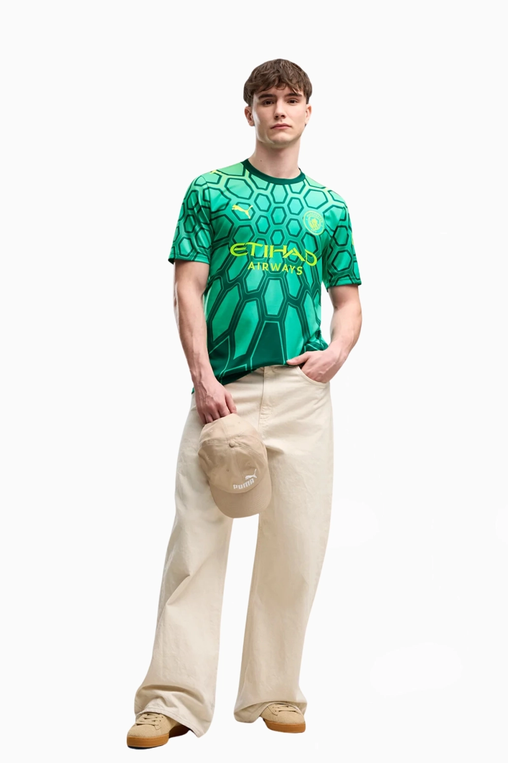 Футболка Puma Manchester City 26/27 Goalkeeper - зеленый