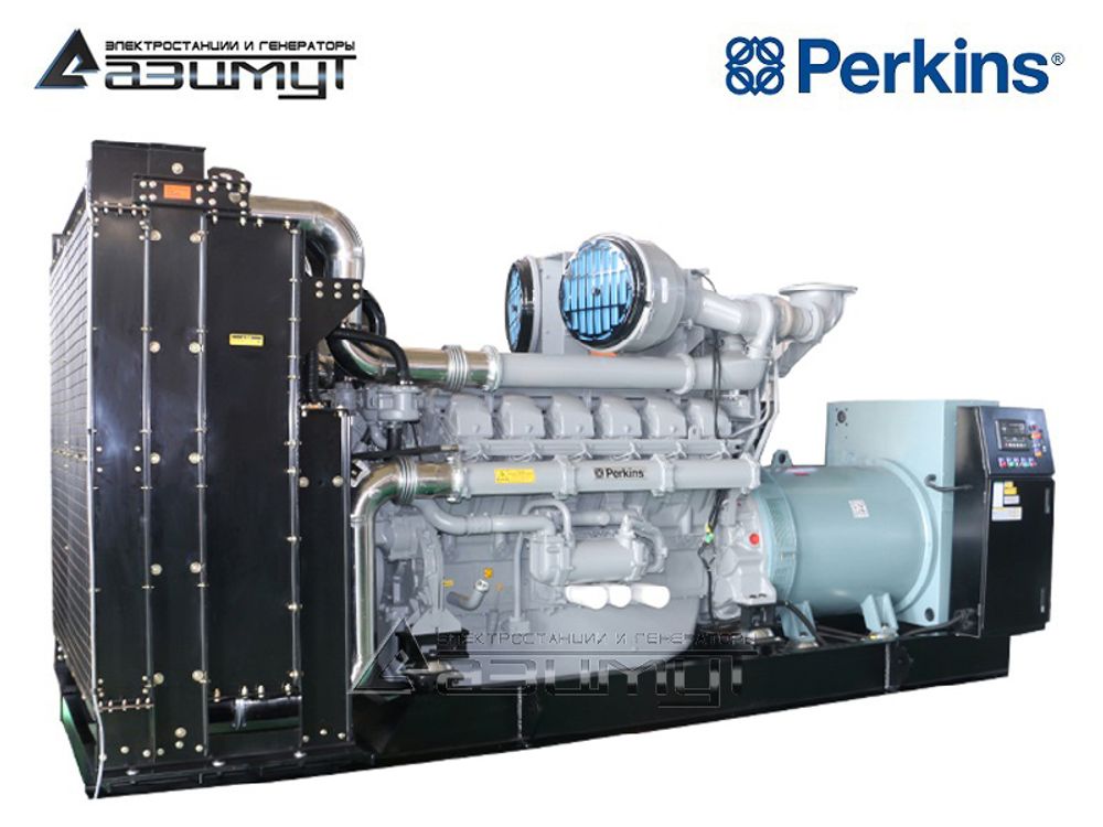 Дизельный генератор Азимут АД-1080С-Т400-1РМ18 Perkins