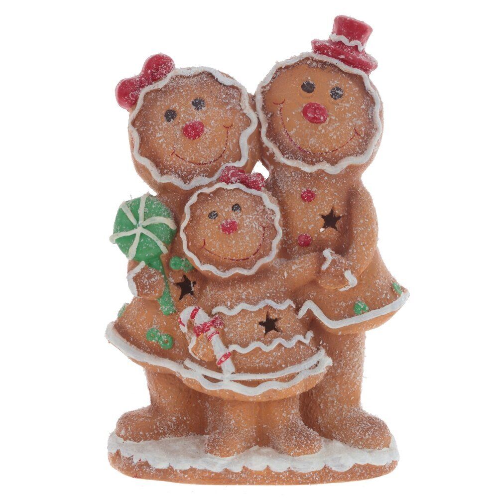 GAEM Фигурка декоративная с подсветкой "Пряники", L27 W14 H39,5 см (AAAх3 н/п)