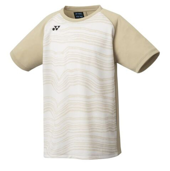 Мужская теннисная футболка Yonex Crew Neck Club - Бежевый