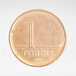 Hungary, 1 Forint, 2001, VF
