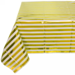 Скатерть фольгированная «Фантазия» 137*183см цвет золото, пвх