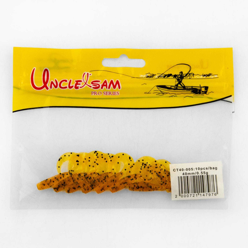 Твистер Uncle Sam (50мм, 1.4гр), 10шт