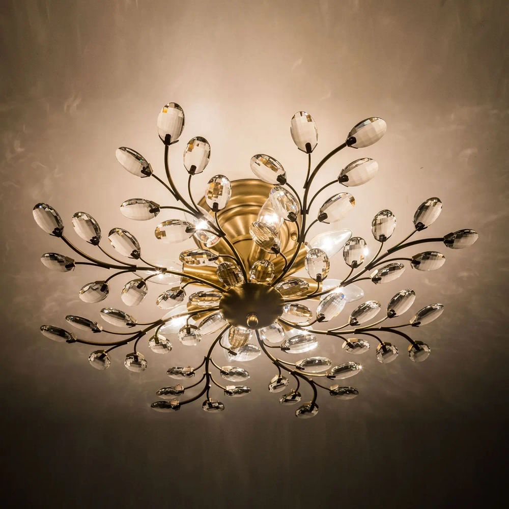 Citilux Серенада CL315183 Люстра хрустальная Бронза