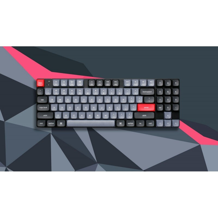 Беспроводная механическая клавиатура QMK Keychron K13 Pro, 90 клавиш, Hot-Swap, Gateron low profile Brown Switch (K13P-H3)
