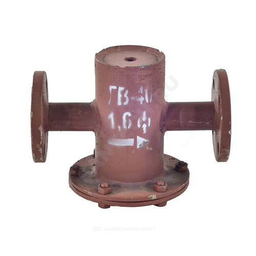 Грязевик вертикальный сталь Ду 100 Ру16 фл КАЗ