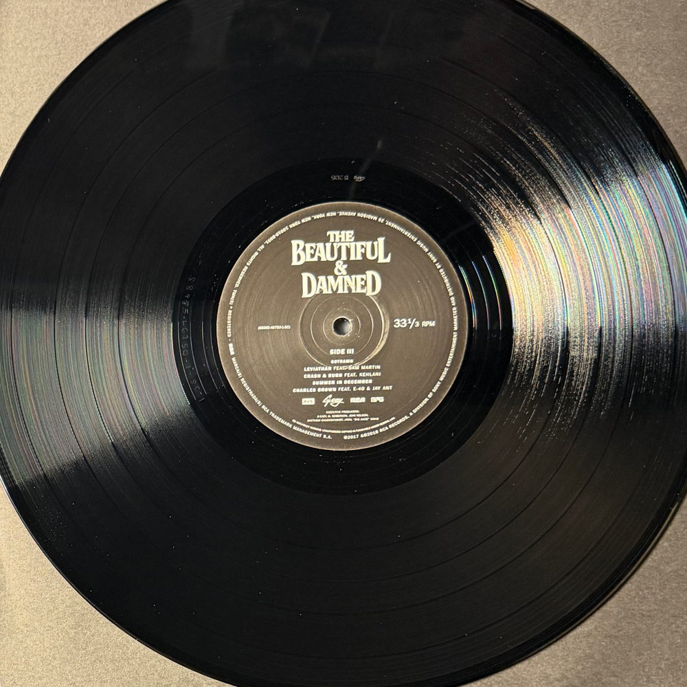 G-Eazy – The Beautiful & Damned 2LP (США 2018г.) Black/White Т
