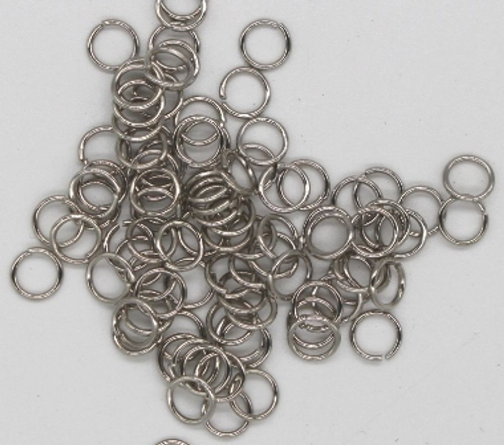 Кольцо соединительное d 5 мм, никель