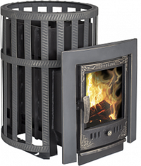Печь-камин "Викинг" 24 (сетчатый кожух)