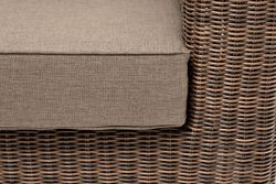"Боно" лаунж-зона из искусственного ротанга, цвет коричневый