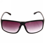 Очки солнцезащитные «Street style», цвет черный, литые, глянцевая оправа