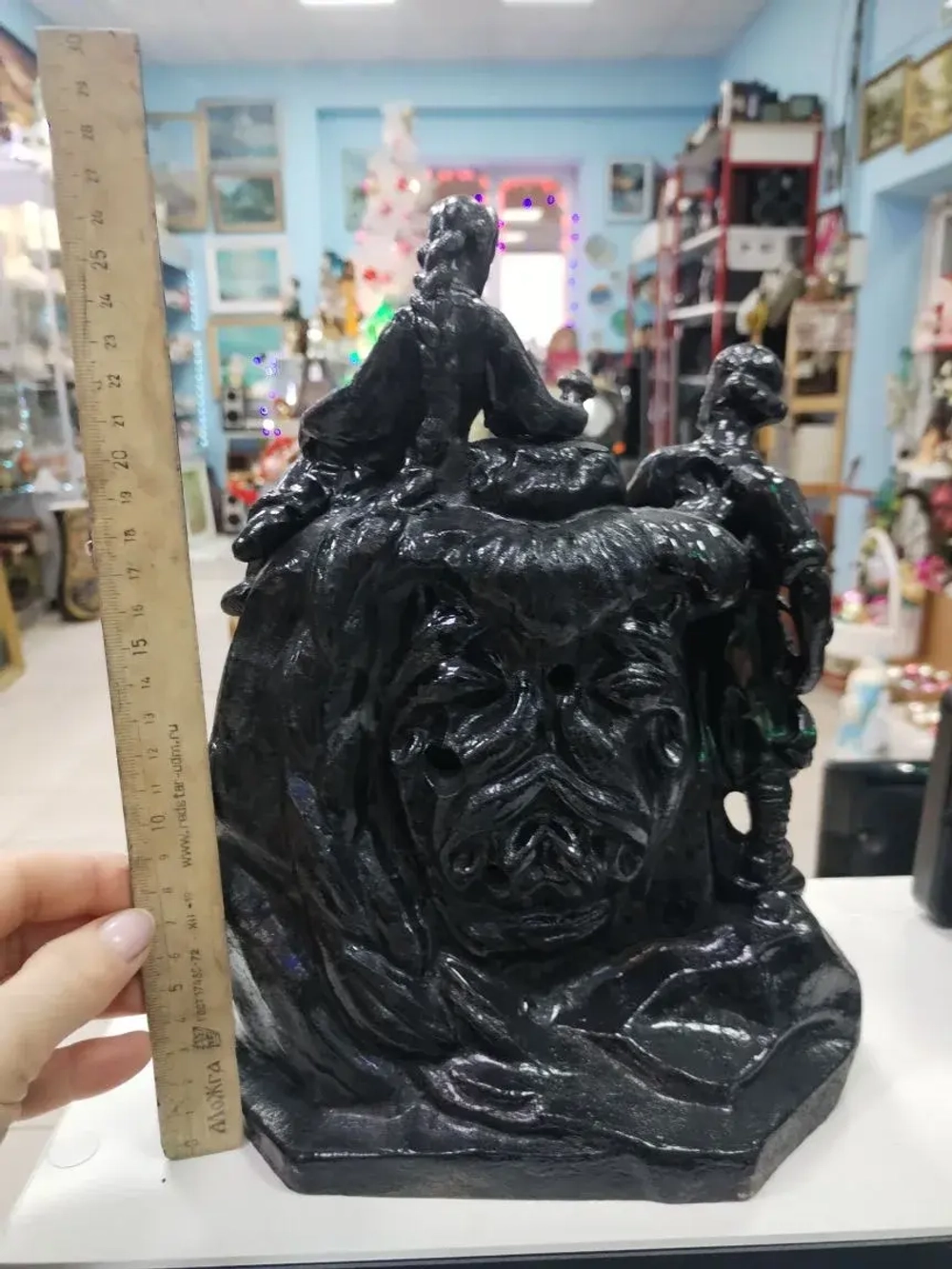 Каминный подчасник Данила Мастер Хозяйка медной горы