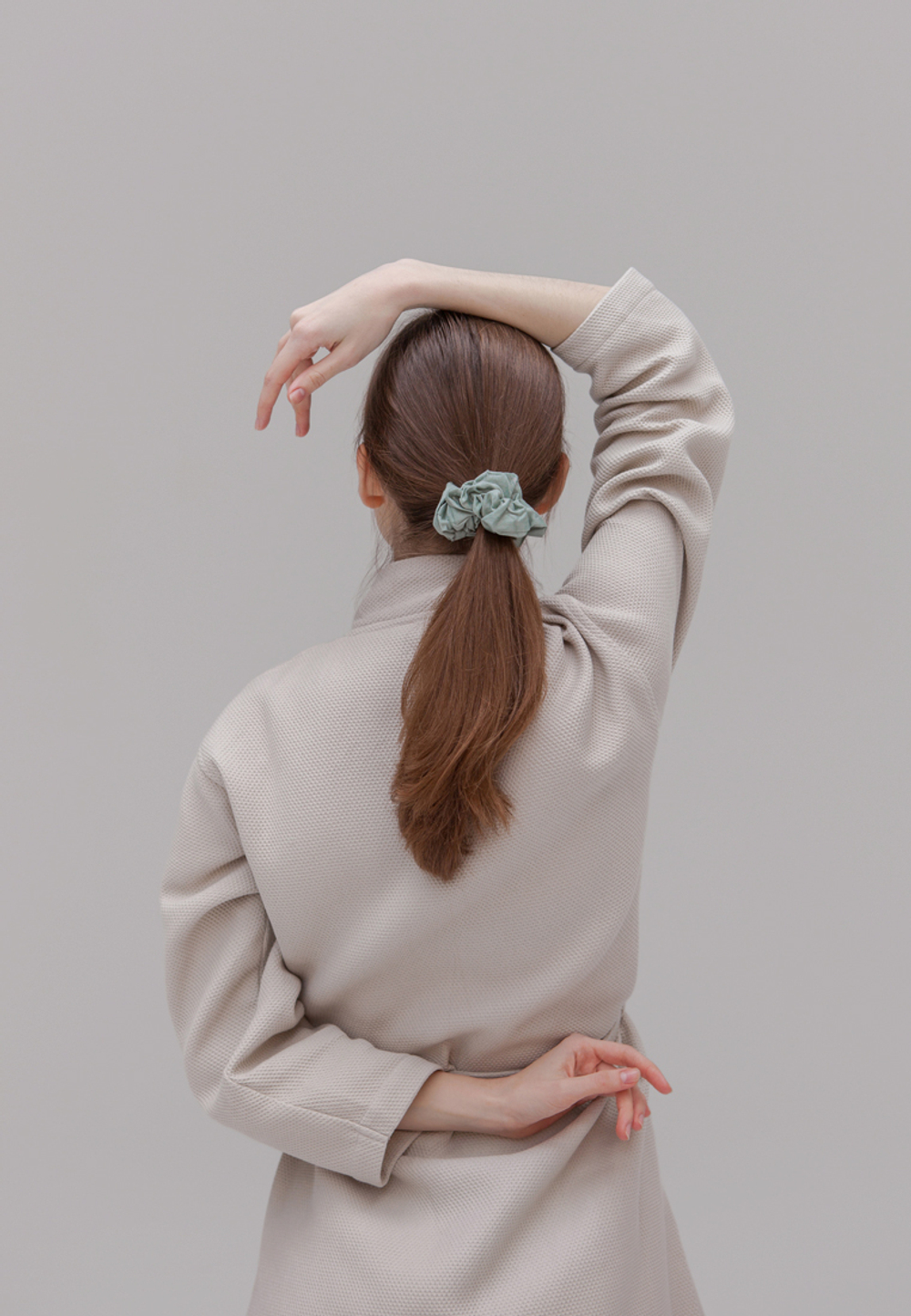 Резинка сатиновая для волос Luxberry в ассортименте