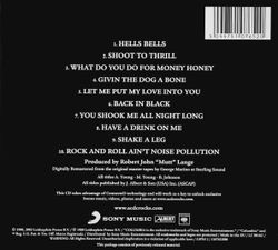 AC/DC. Back In Black (CD)