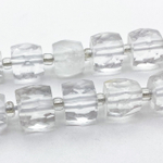 Бусины Горный хрусталь, размер около 9-10 мм, цена за набор 6 шт