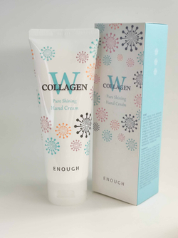 Набор кремов для рук c коллагеном Enough W collagen pure hand cream, 2шт по 100 мл
