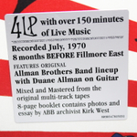 The Allman Brothers Band / Live At The Atlanta International Pop Festival July 3 & 5, 1970 (4LP)
