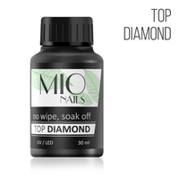 MIO NAILS Топ без липкого слоя DIAMOND,30 мл.