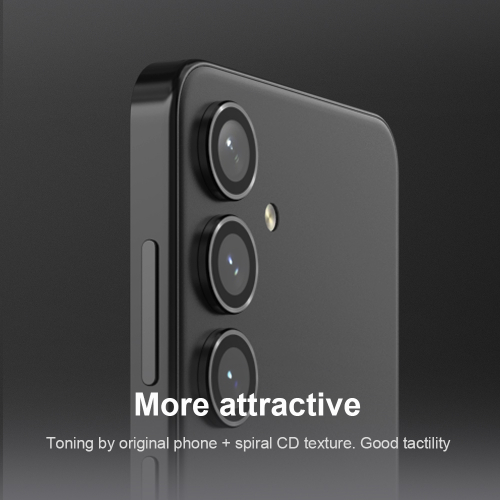 Защитное закаленное стекло (3шт) от Nillkin на камеру смартфона Samsung Galaxy S24, серия CLRFilm Camera Tempered Glass