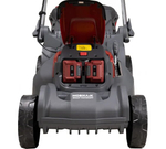 Газонокосилка аккумуляторная МОБИЛ К XMA37 КОМФОРТ с 2аккумуляторами по 4 Ач и двойным зарядным устройством.