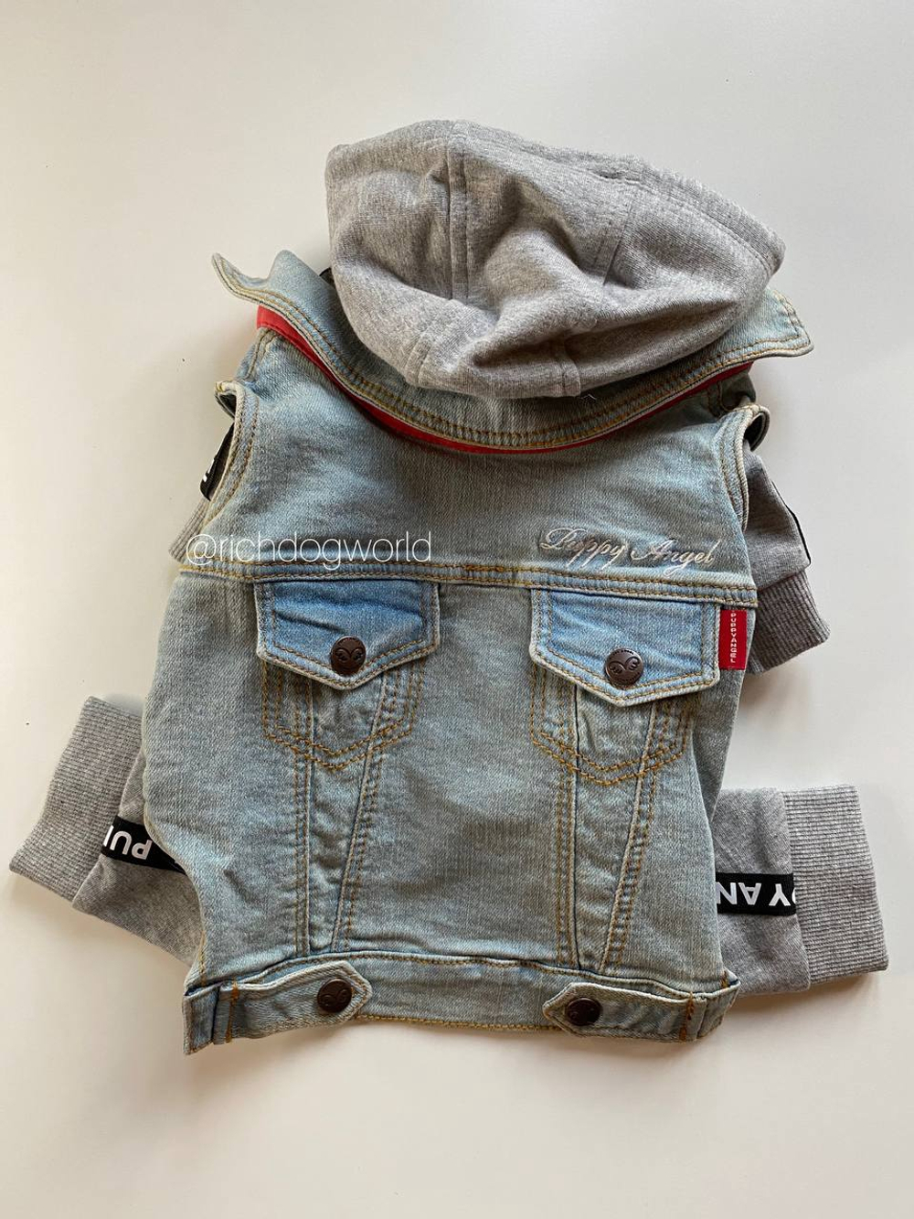 410 Жилетка джинсовая (без рукавов)