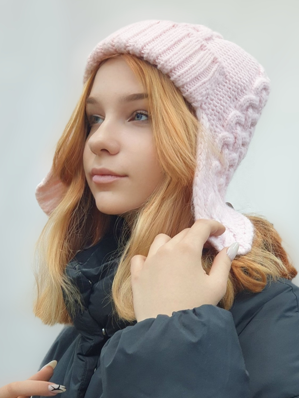 Шапка ушанка АЙС (Флис)