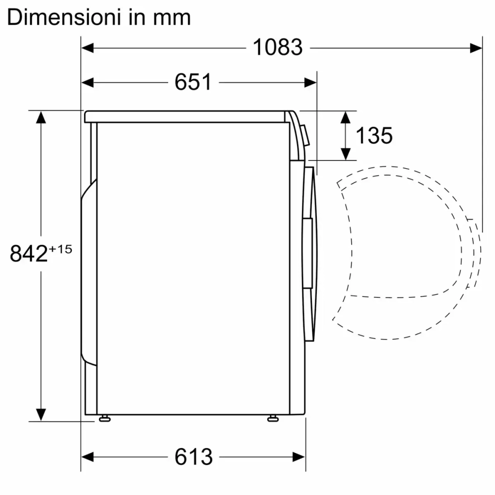Сушильная машина Bosch WTH83057II