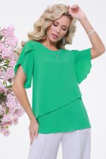 Блузка зеленого цвета DStrend (Акция)