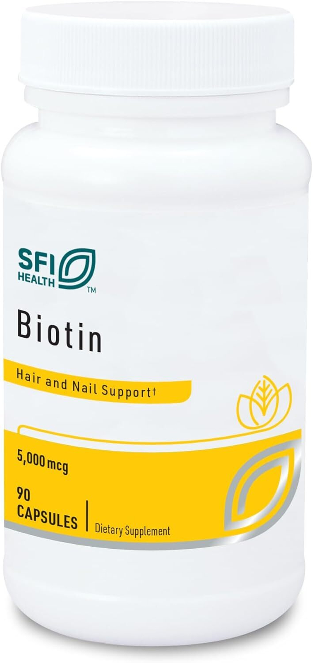 SFI/Klaire Labs - Biotin 5000 mcg 90 capsules