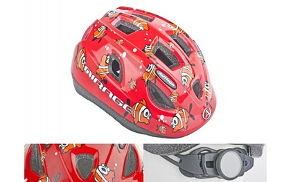 Шлем детский/подростковый MIRAGE 122 RED FISH р-р 48-54см AUTHOR