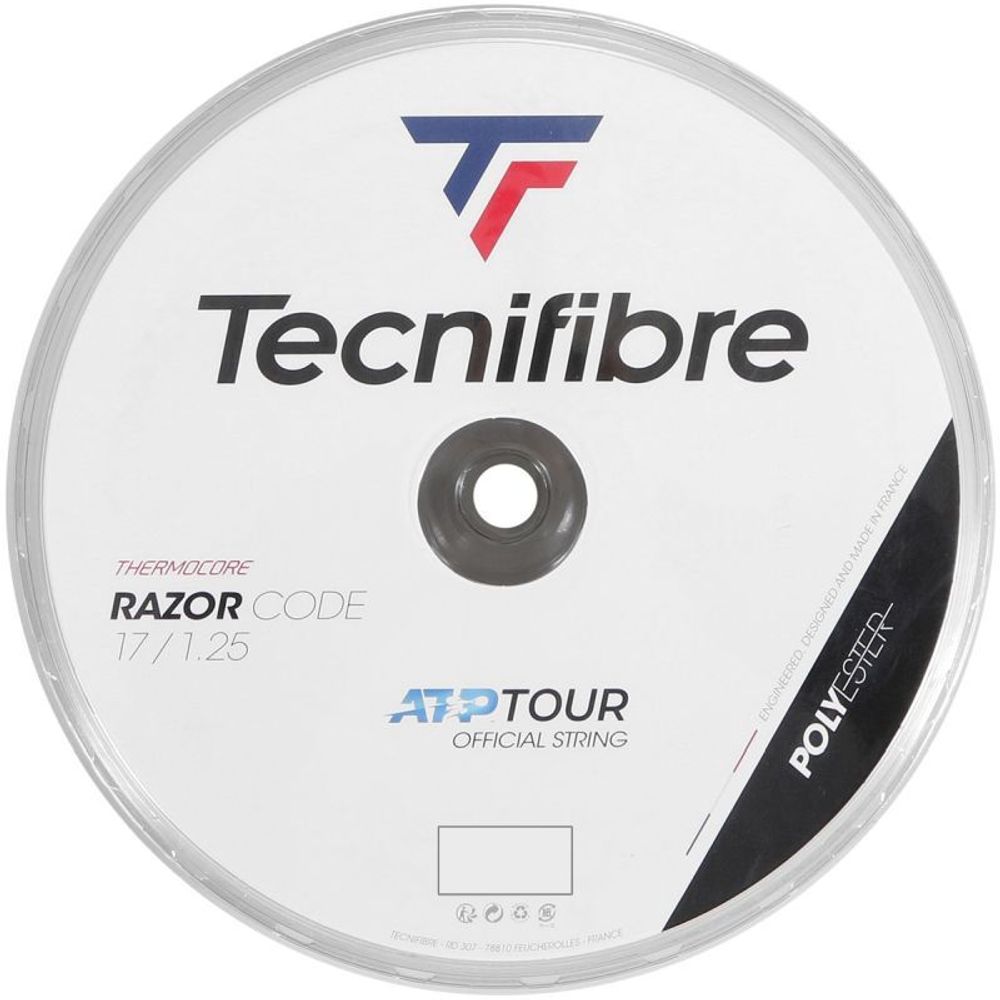 Теннисные струны Tecnifibre Razor Code (200 m) - white