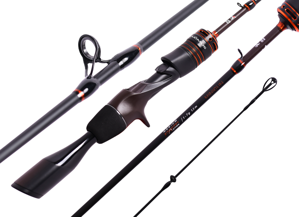 Удилище кастинговое Maximus MINI GUN 15UL 1,5m 1-7g  (top solid)