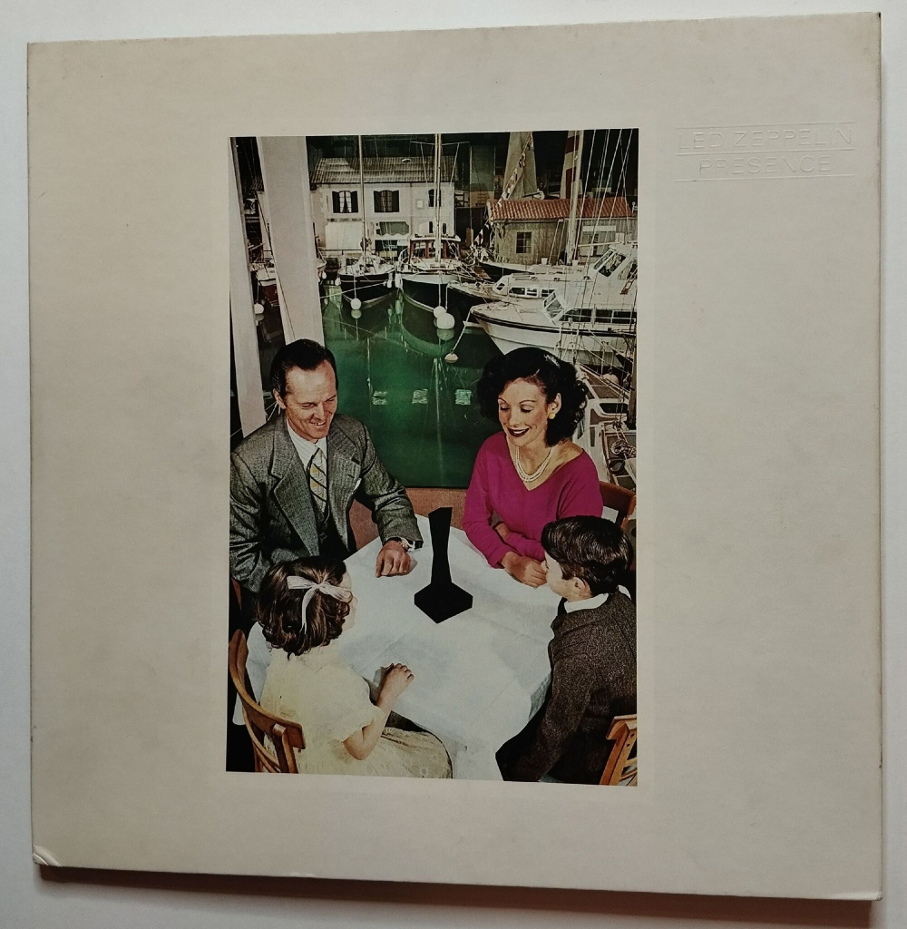 Винтажная виниловая пластинка LP Led Zeppelin Presence (Japan 1976) (No Obi)