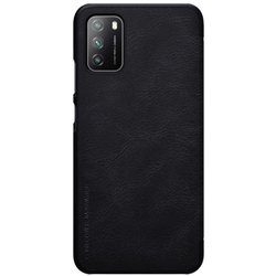 Кожаный чехол-книжка Nillkin Leather Qin для Xiaomi Poco M3