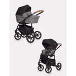 Коляска  BELLA LUX (2 в 1) (RIKO BASIC) 01 темно-серый