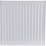 Радиатор панельный профильный ROMMER Compact тип 22 - 500x500 мм (подкл.боковое, белый)