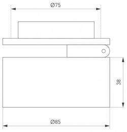 Встраиваемый светильник Arlight POT 045783