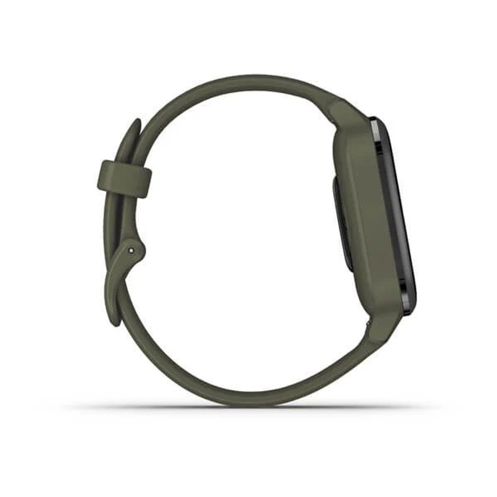 Смарт-часы Garmin Venu Sq Music Edition темно-зеленый с серым алюминиевым безелем, 010-02426-13