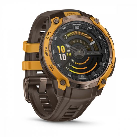 Умные часы Garmin Instinct Crossover AMOLED Bronze/Sunburst