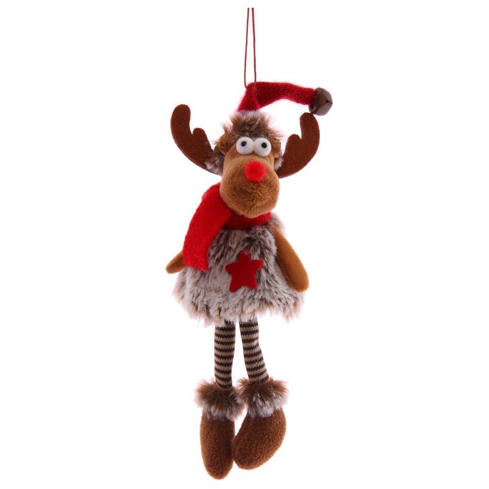 GAEM Изделие декоративное "Олень", с колпаком, L8 W6 H25/18 см, 3в.