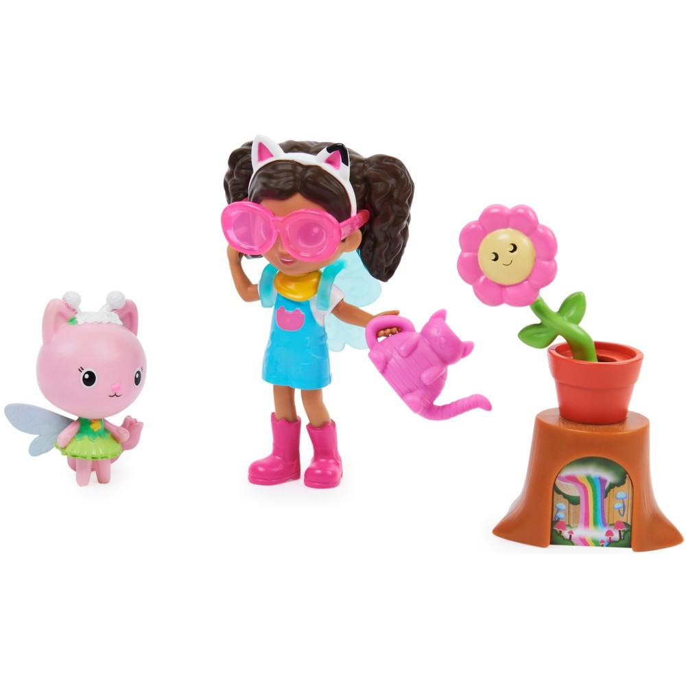 Koci Domek Gabi - Кошачий домик Габи - Цветущий сад Набор с фигуркой котика и аксессуарами 20133471